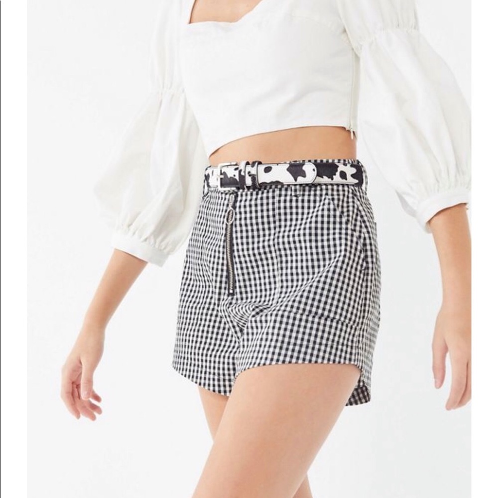 Checkered shorts
